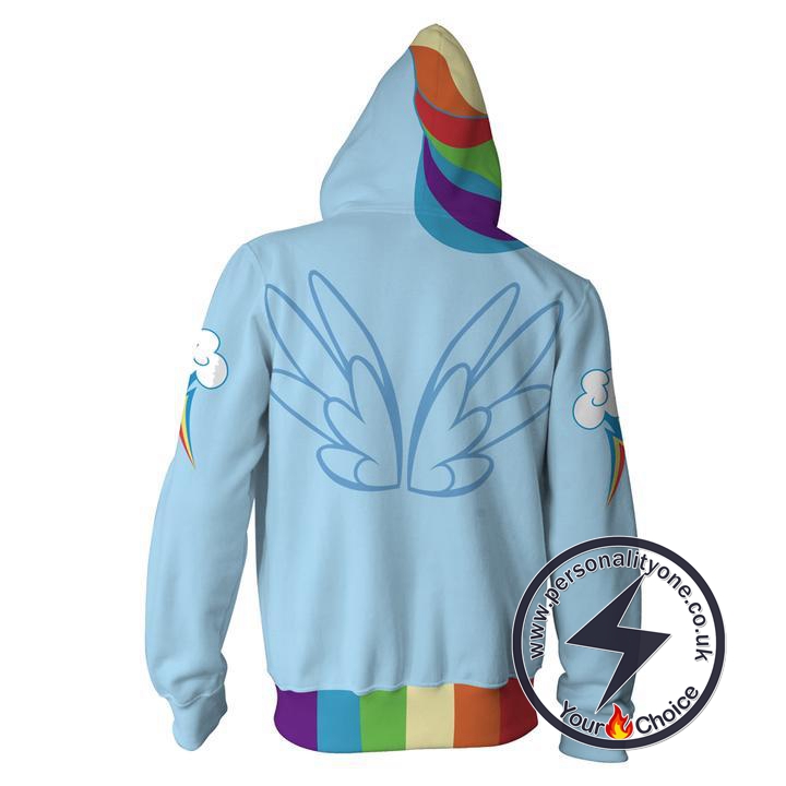 Rainbow Dash Hoodie Jacket